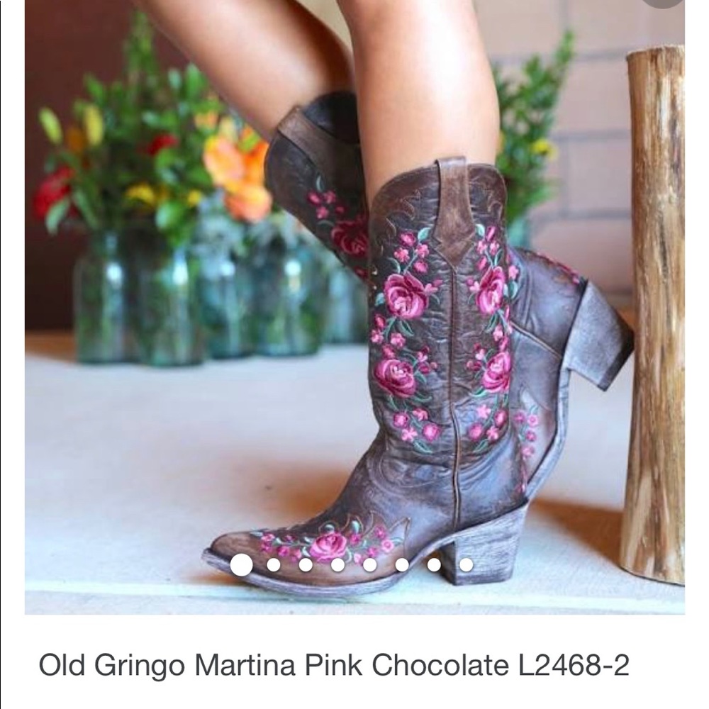 ISO Old Gringo Martina Pink Chocolate  Boots